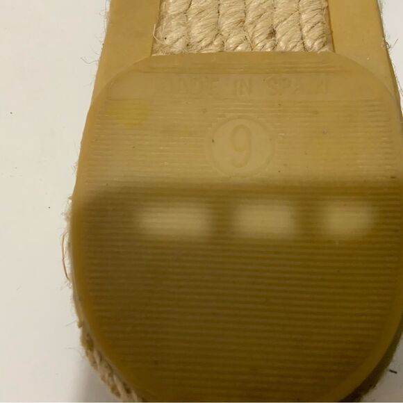 Tory Burch  Ballet navy  espadrilles flats shoes Size 9 Made in Spain - Picture 9 of 10